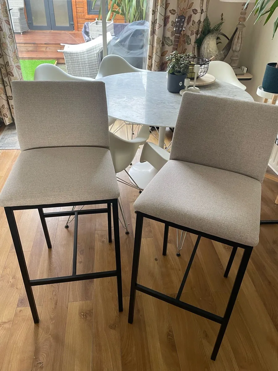 Kitchen Bar stools As New Assembled - Image 1