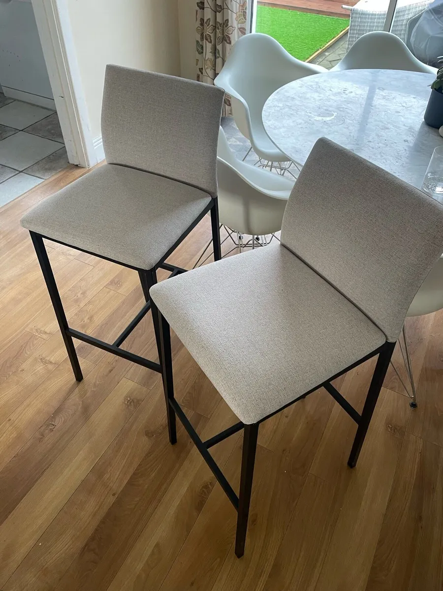 Kitchen Bar stools As New Assembled - Image 2