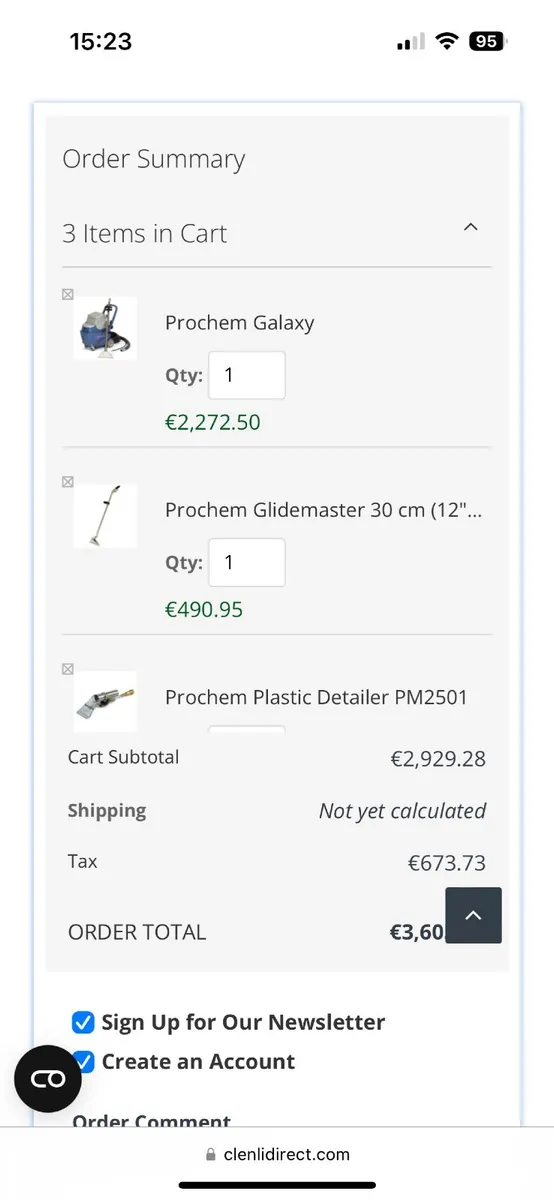 Prochem Galaxy prof. carpet cleaning machine - Image 2