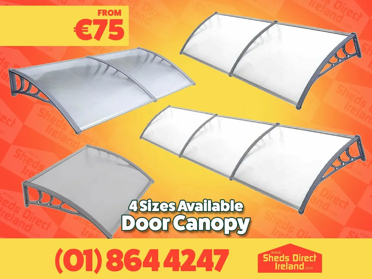 Door Canopy (4 Sizes Available) - Image 1