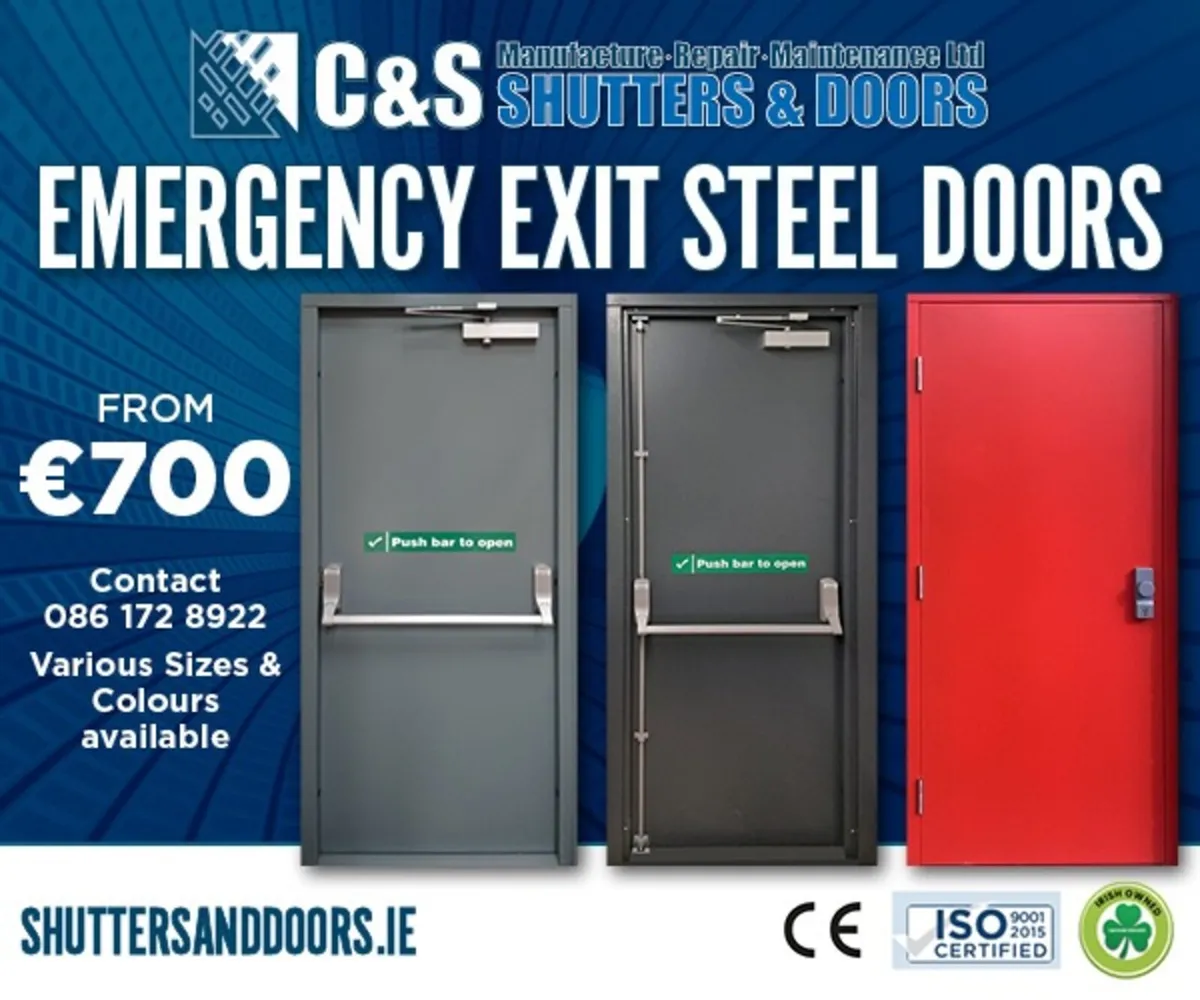 Steel doors - Image 1