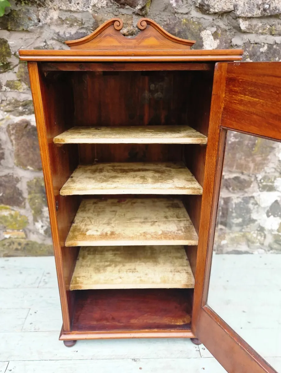 Small Edwardian Display Cabinet- Circa 1905 - Image 3