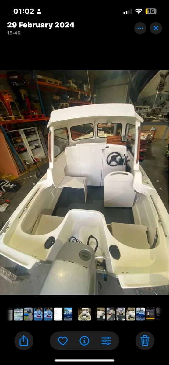 Hardy navigator 18ft 75HP Mariner outboard - Image 4