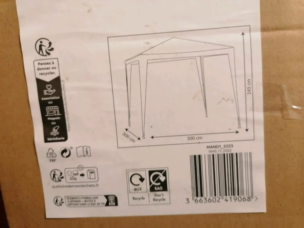 Garden Gazebo - Only Used Once - Image 1