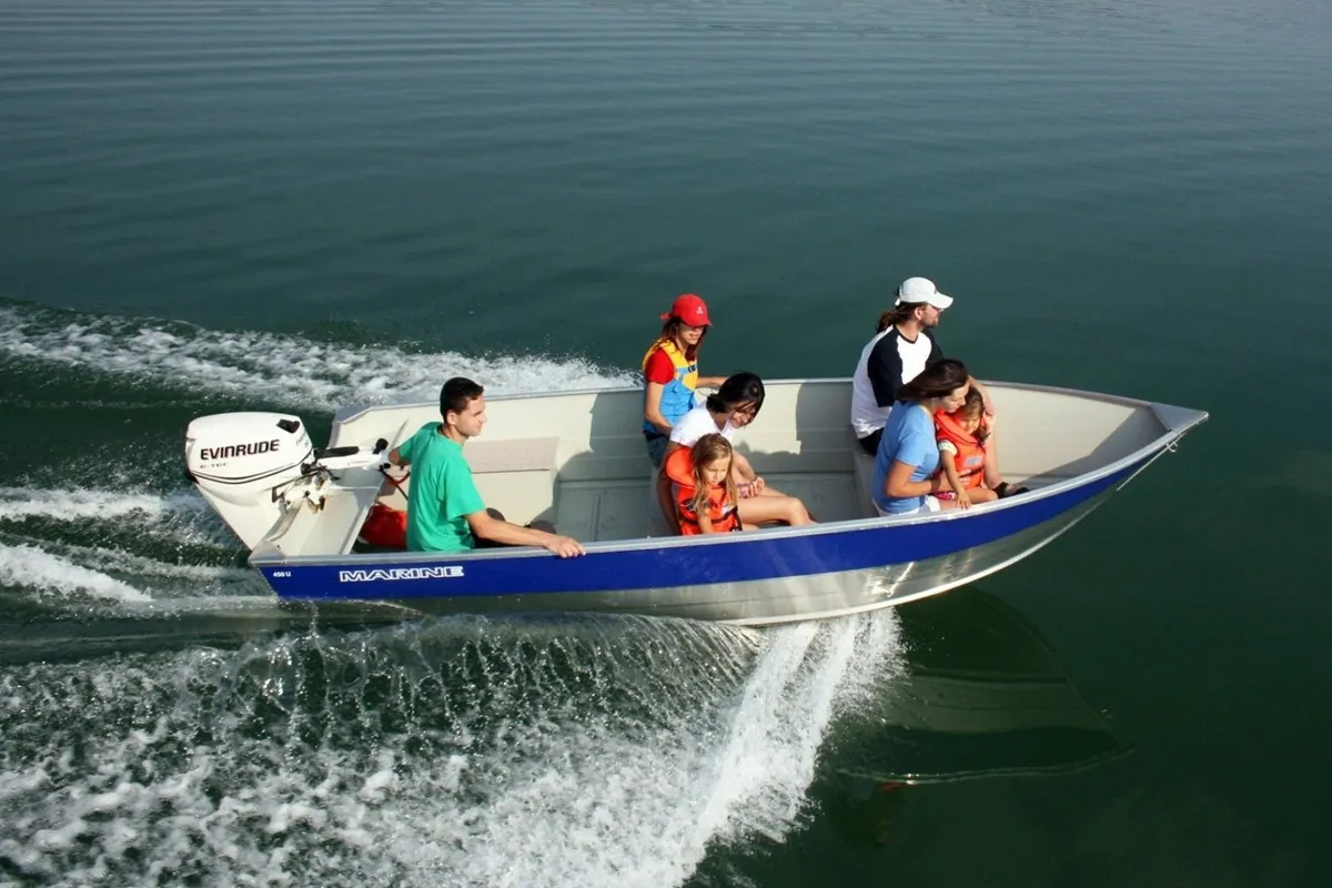 Marine 450u Strong Aluminium Boat - Image 2