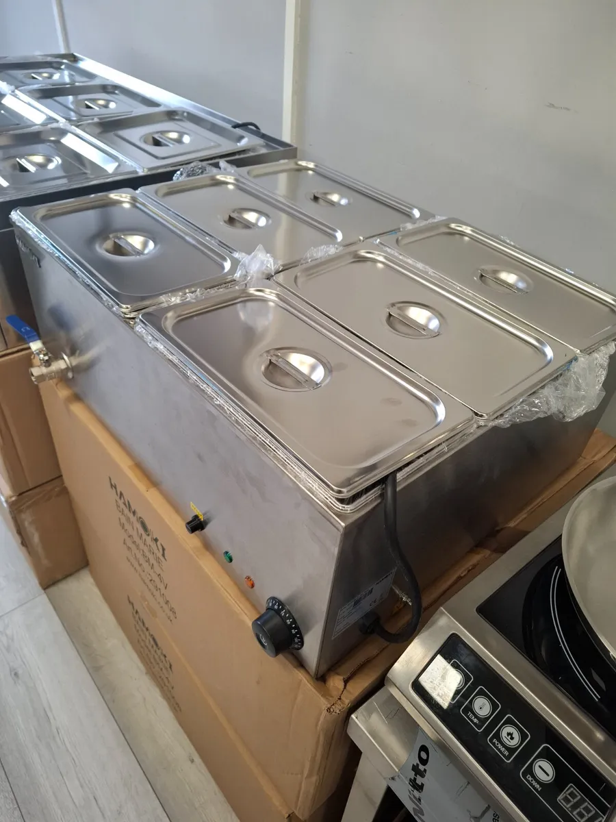 Hamoki 2 Pot Tabletop Wet Bain Marie - Image 4