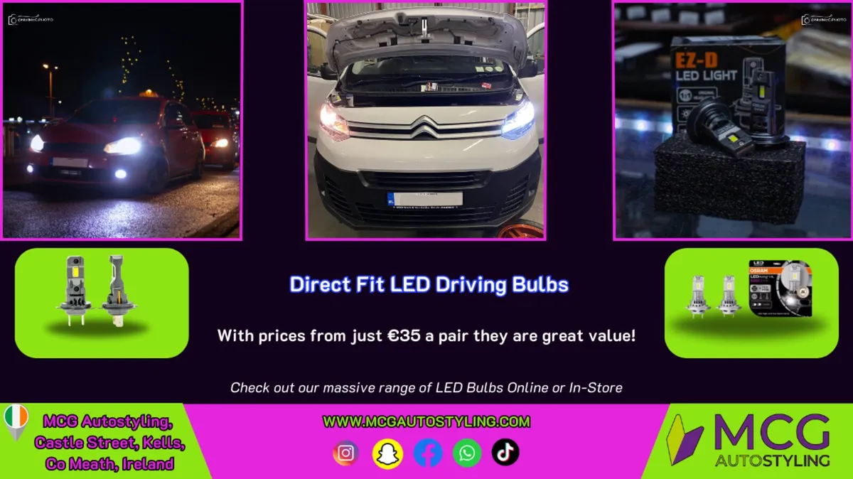 LED Drving Bulbs - Including New Direct Fit LED's! - Image 1