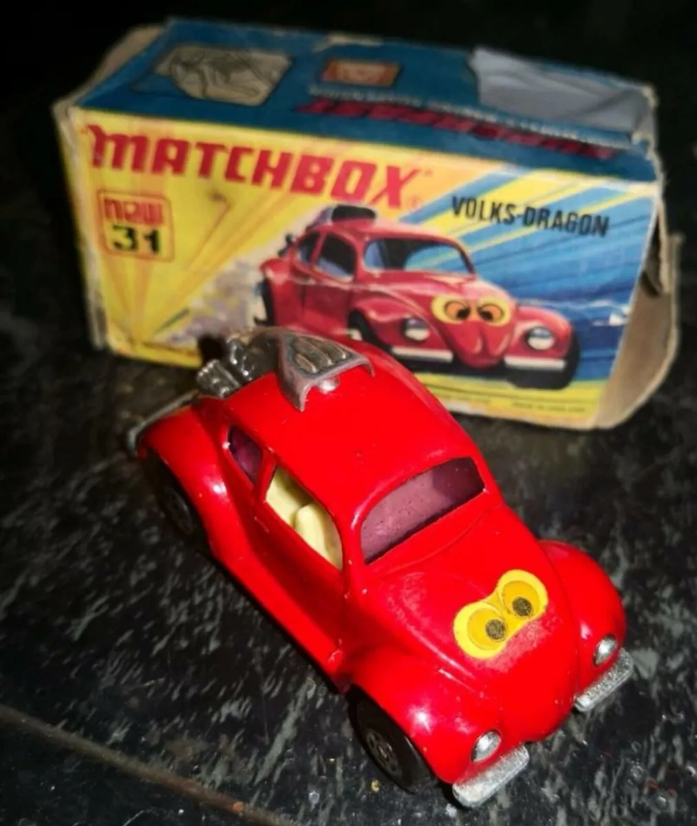 1971 Matchbox Volks Dragon Lesney with box - Image 3