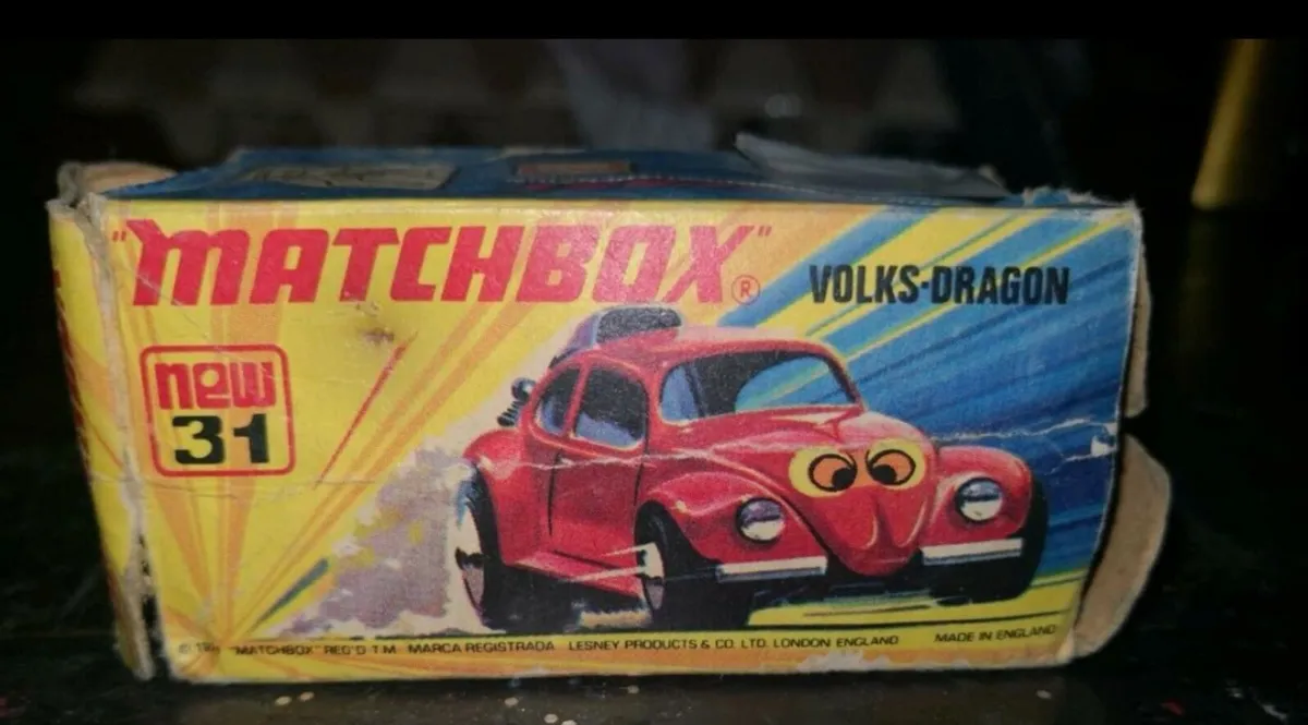 1971 Matchbox Volks Dragon Lesney with box - Image 4