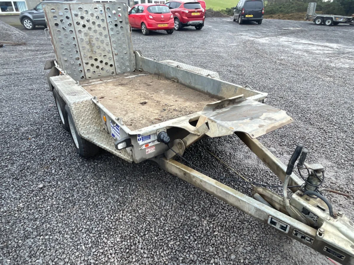 Ifor Williams 9ft x 4ft plant trailer