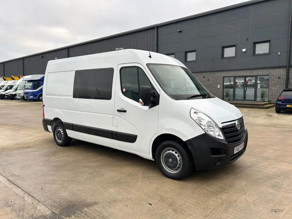 Feb 2018 Vauxhall Movano 2.3 CDTI BiTurbo H2 D/Cab - Image 1