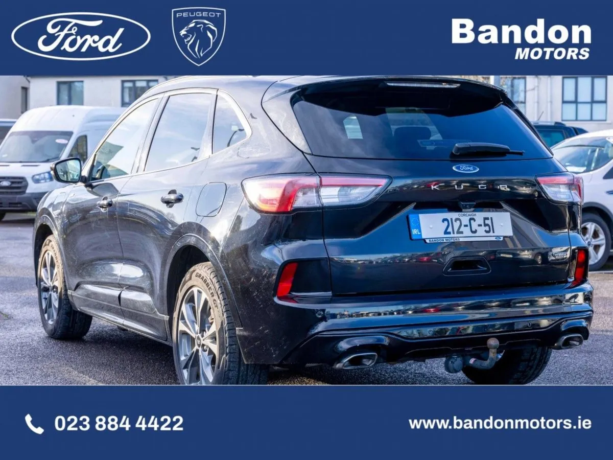 Ford Kuga 2021 Black Ford Kuga Plugin Hybrid 2.5 - Image 2
