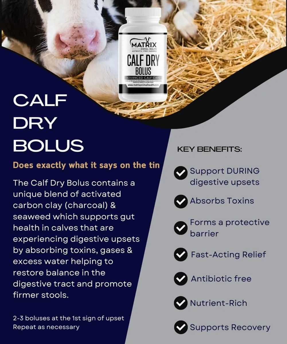 Calf Dry Capsules - Invaluable Scour Aid - Image 3