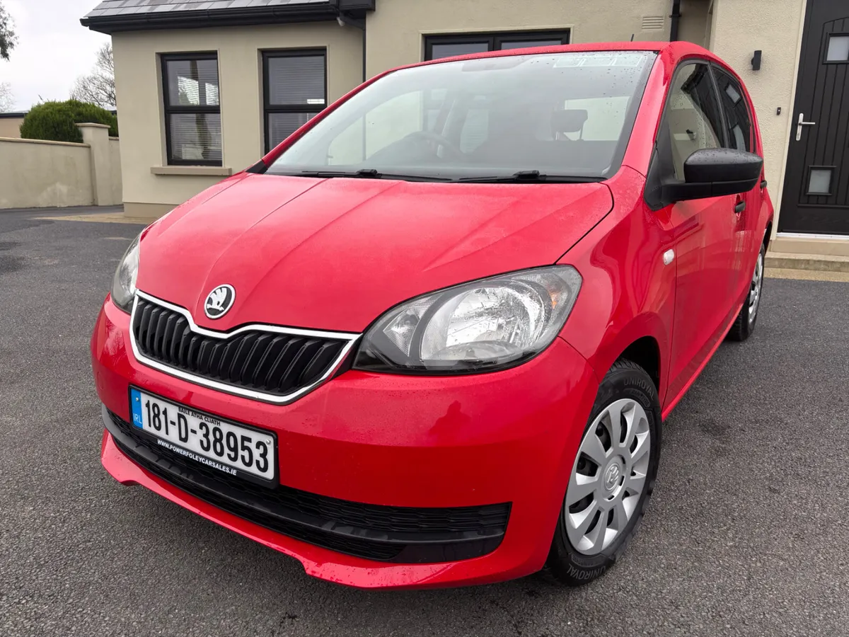 2018(181) Skoda Citigo 1.0 Petrol 5Dr H/B 77KMS - Image 1