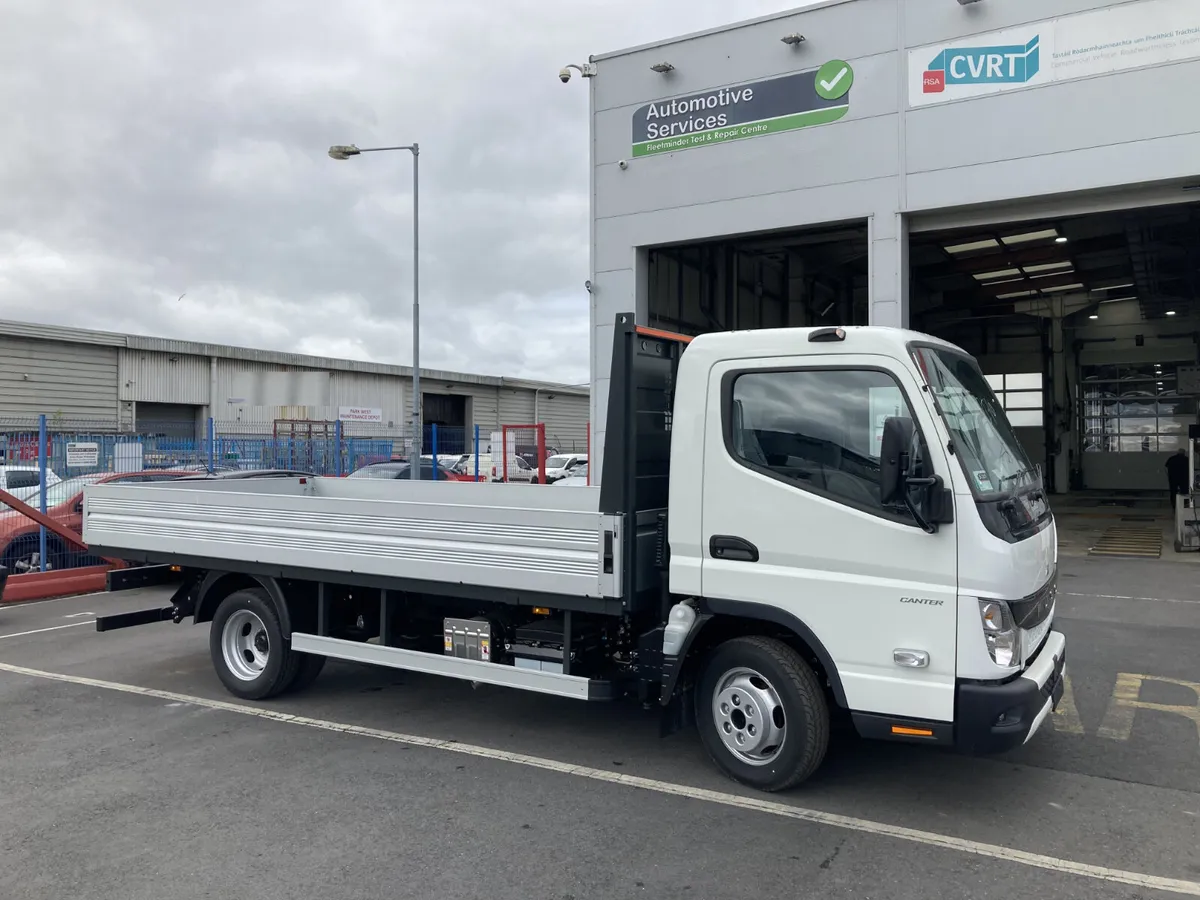 NEW Mitsubishi-FUSO Canter 14ft Flatbed Dropside - Image 1