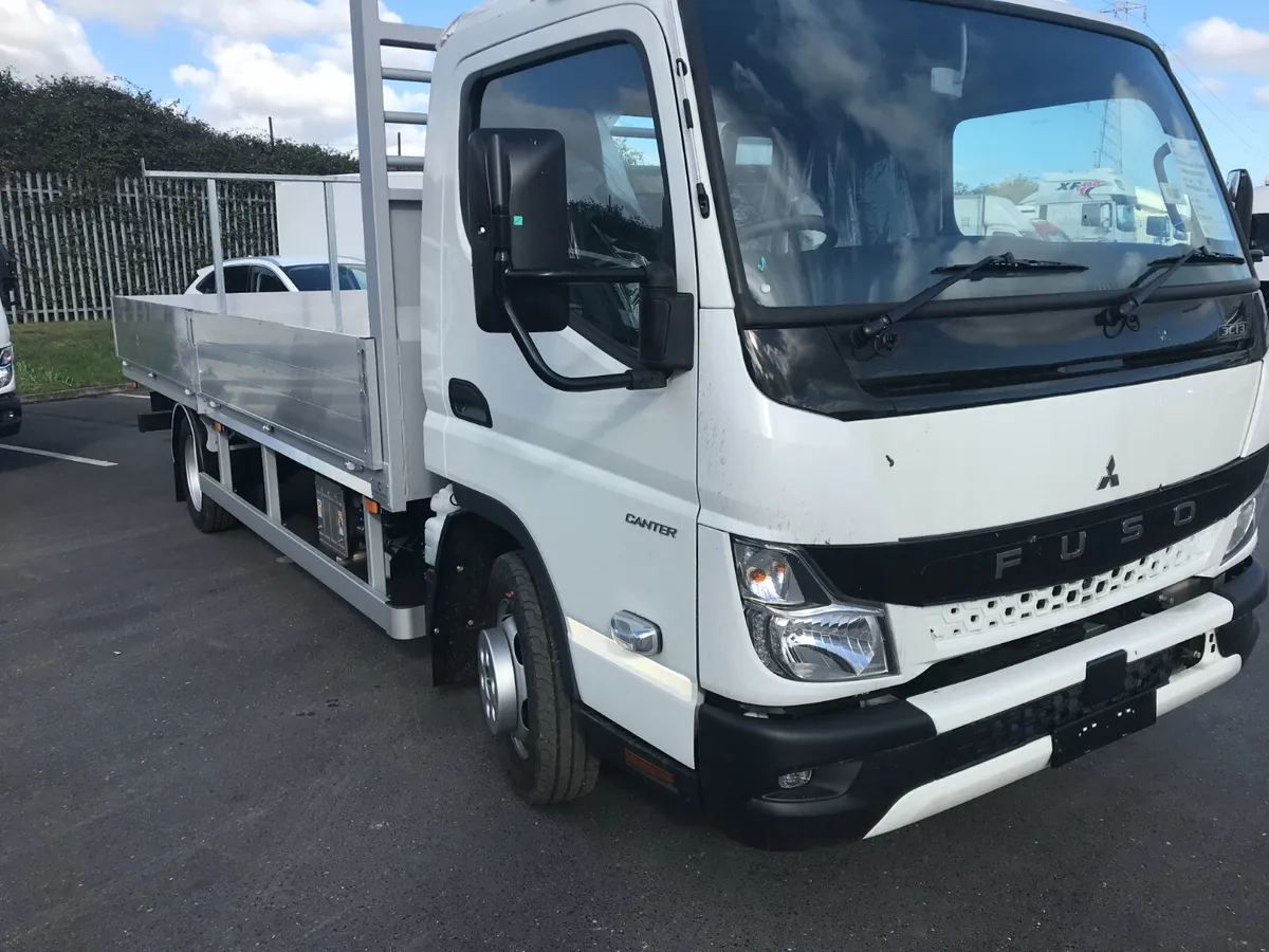 NEW - FUSO CANTER 16FT FLATBED DROPSIDE - Image 1