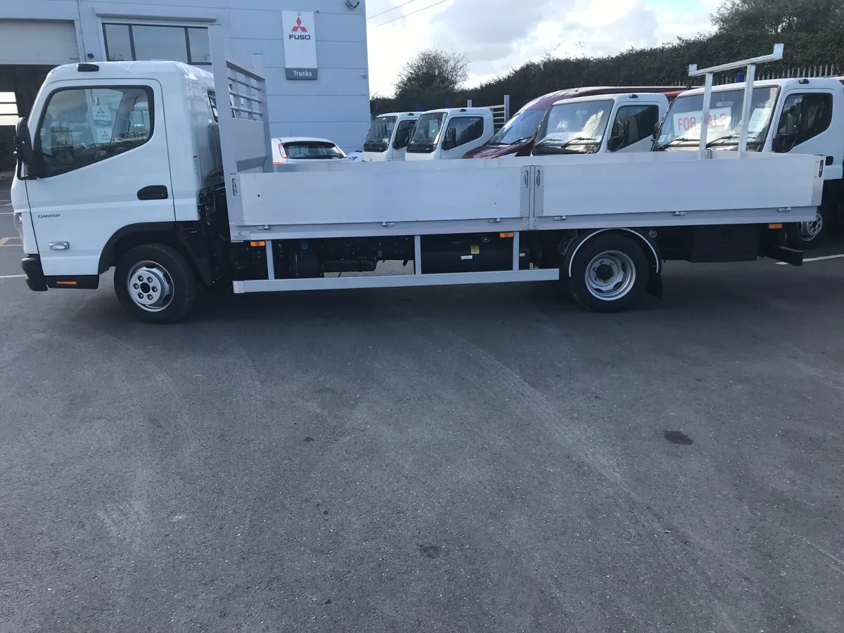 NEW - FUSO CANTER 16FT FLATBED DROPSIDE - Image 3