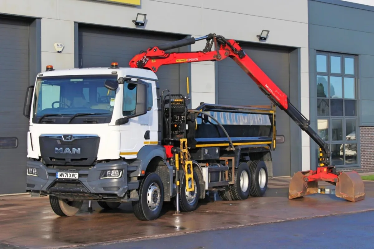 2021 MAN TGS 35.430 8X4 TIPPER GRAB - Image 3