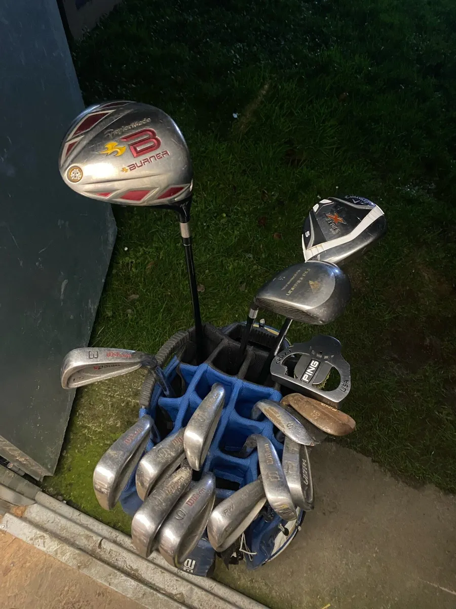 Golf bag and Clubs - Image 4