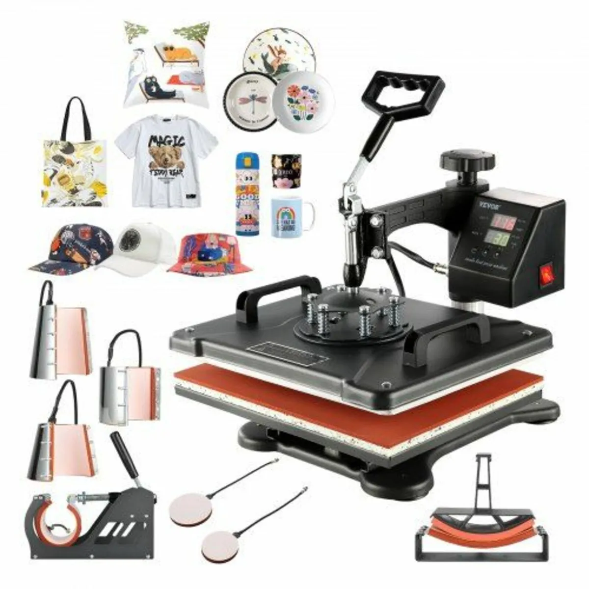 Heat Press 8 in 1 Heat Press Machine 38x30cm T shi for sale in Co. Dublin for 333 on DoneDeal