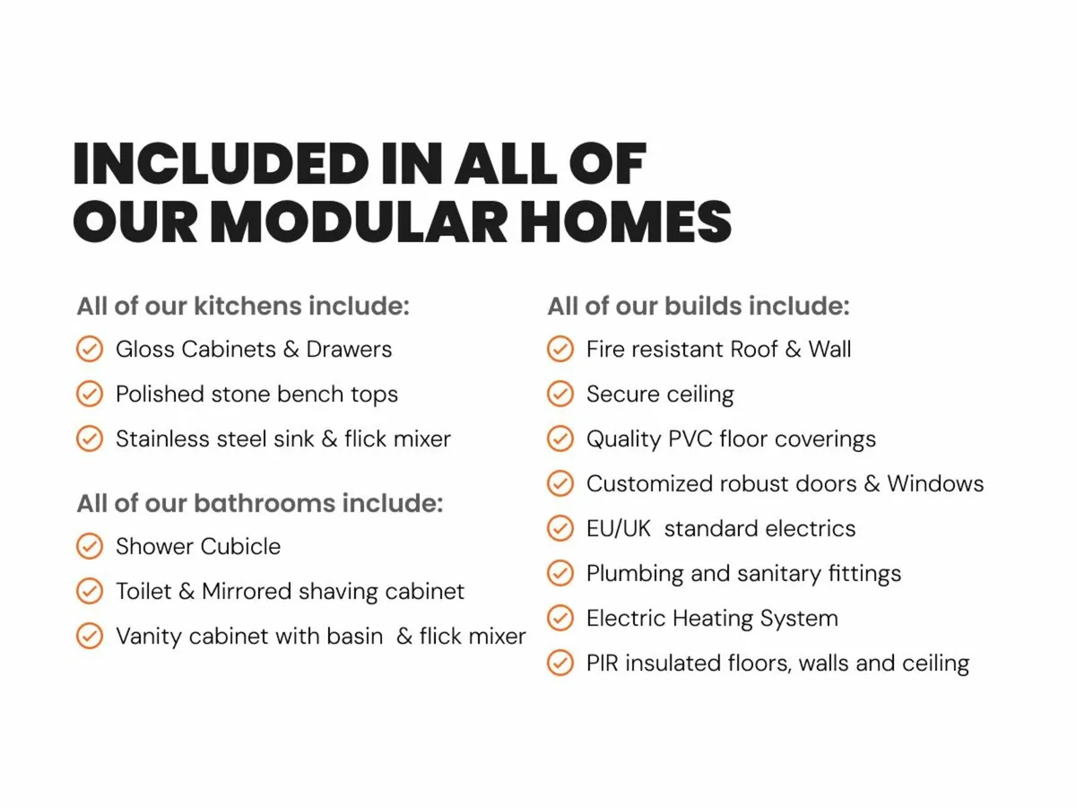 1,2,3 & 4 Bed Modular Homes - Image 2