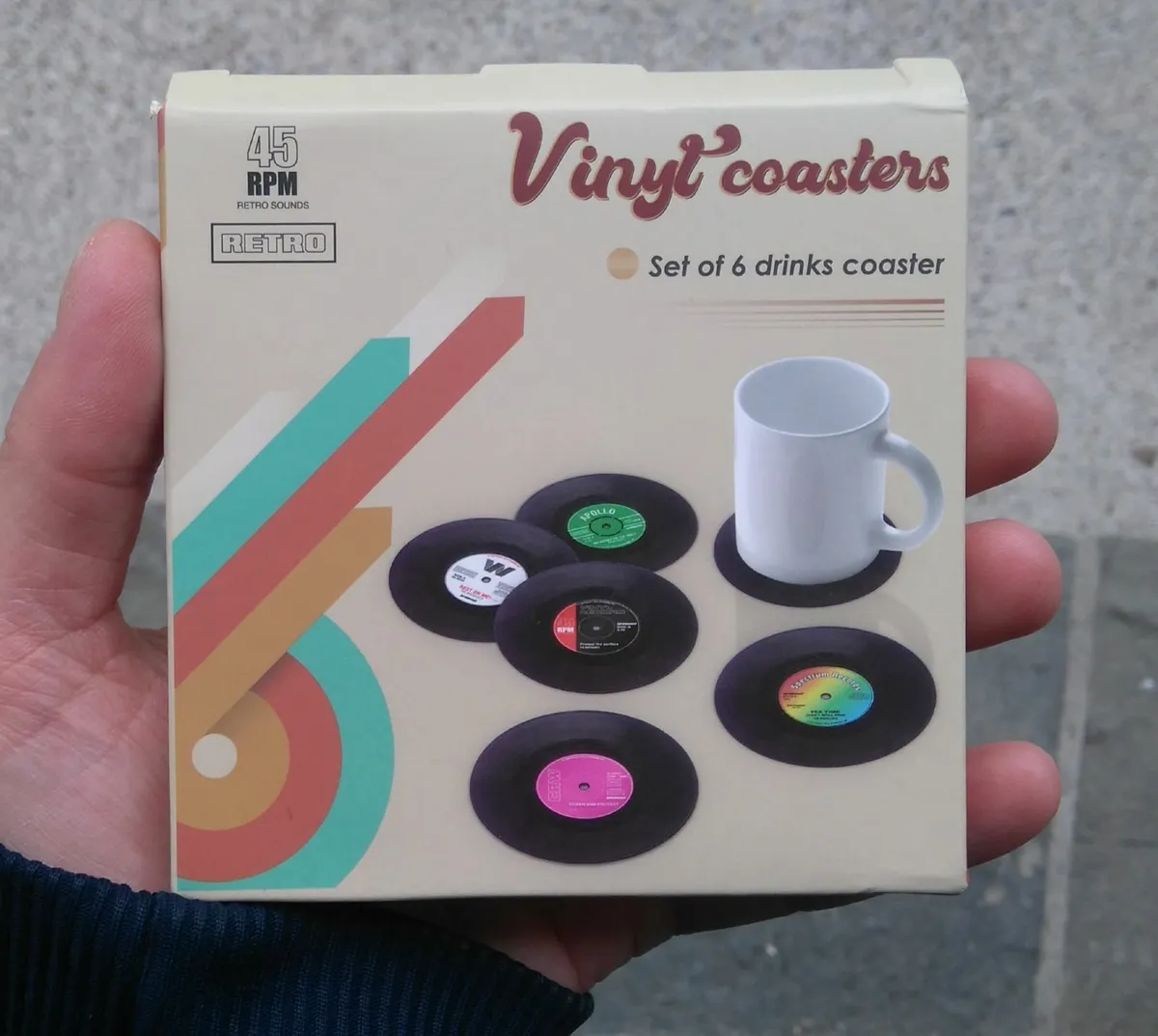 6 VINYL COASTERS BRAND NEW for sale in Co. Limerick for 8 on DoneDeal