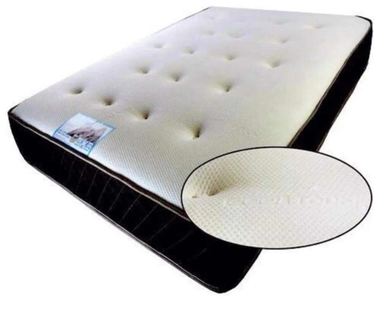 New 10 Inch Thick Memory Foam Orthopaedic Mattress - Image 1