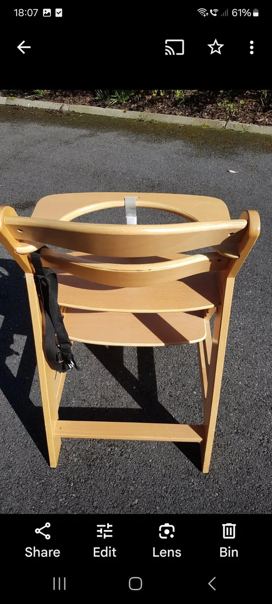 Kids high chair for sale - Image 2