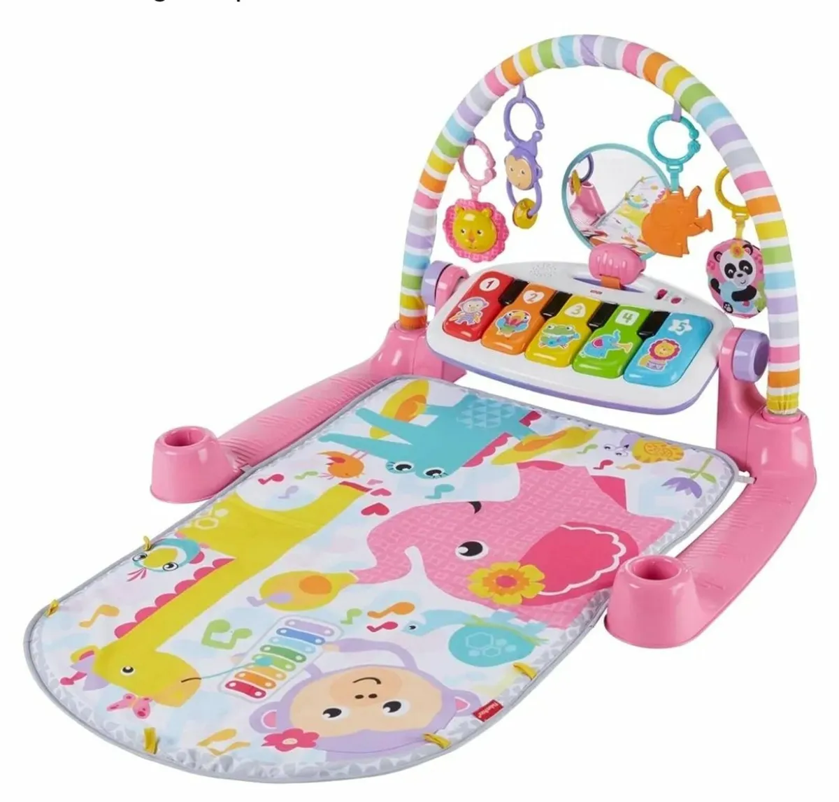 Baby gym and piano