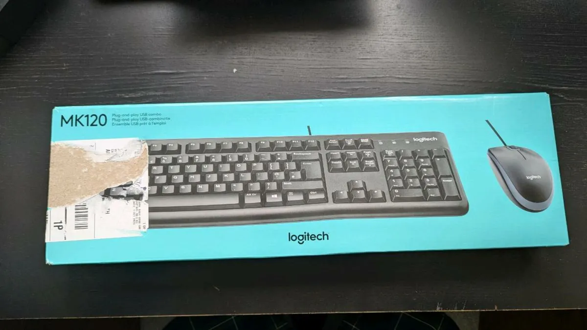 Logitech Keyboard & Mouse - Image 1