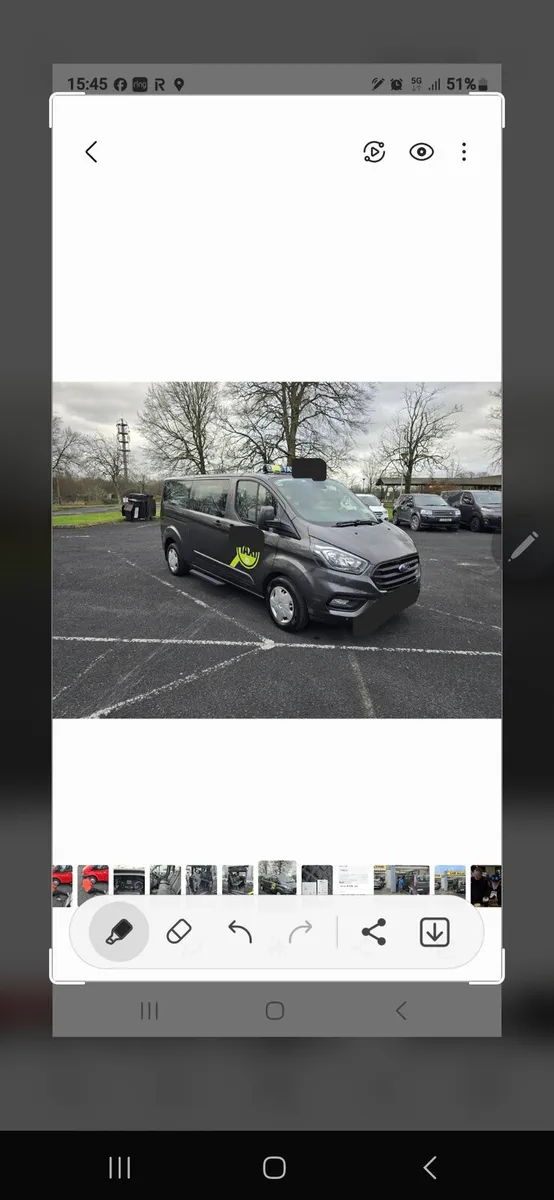 Ford Transit Custom Kombi 9 seats Automatic - Image 3