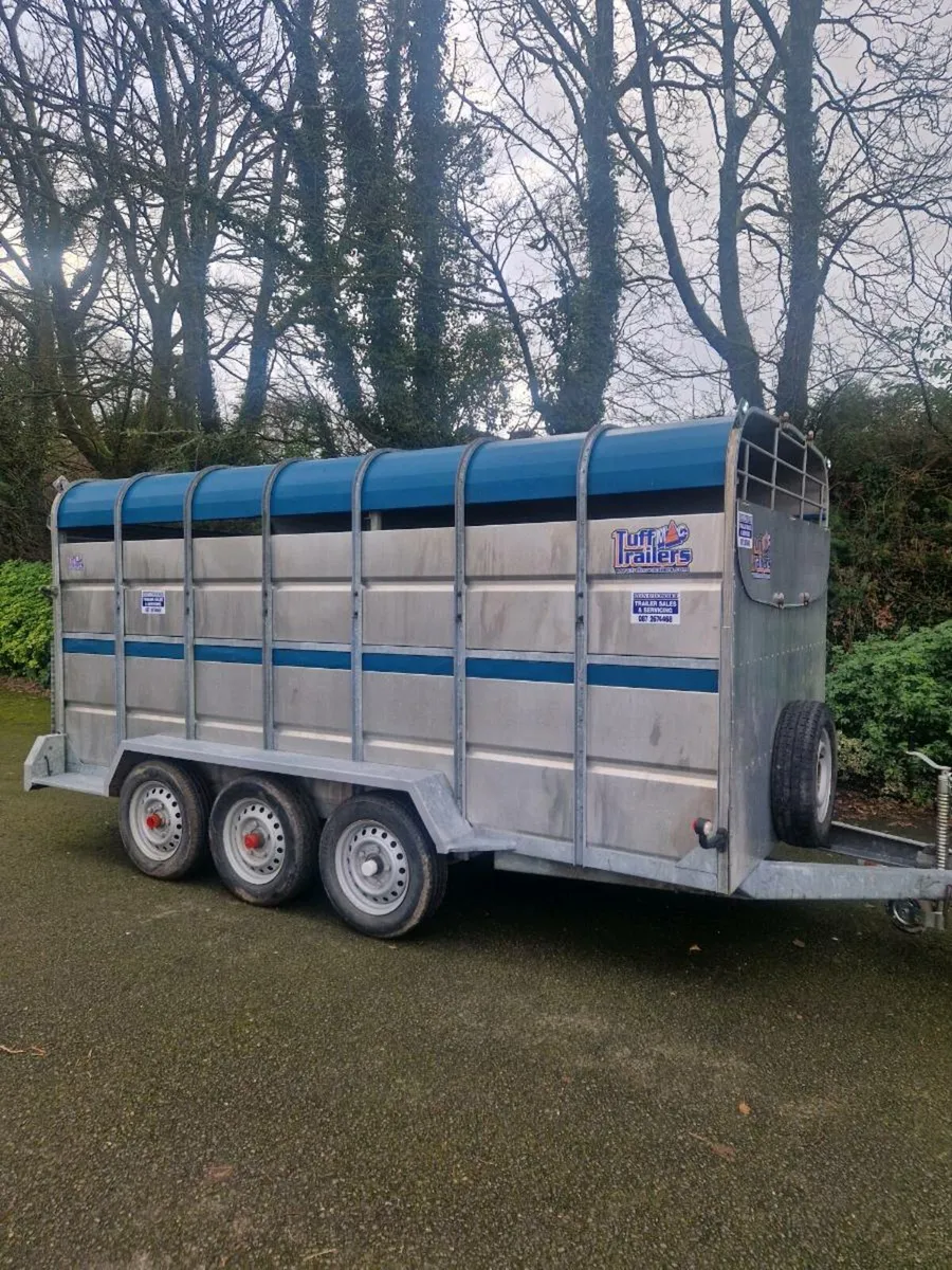 14ft tuff mac cattle trailer - Image 1