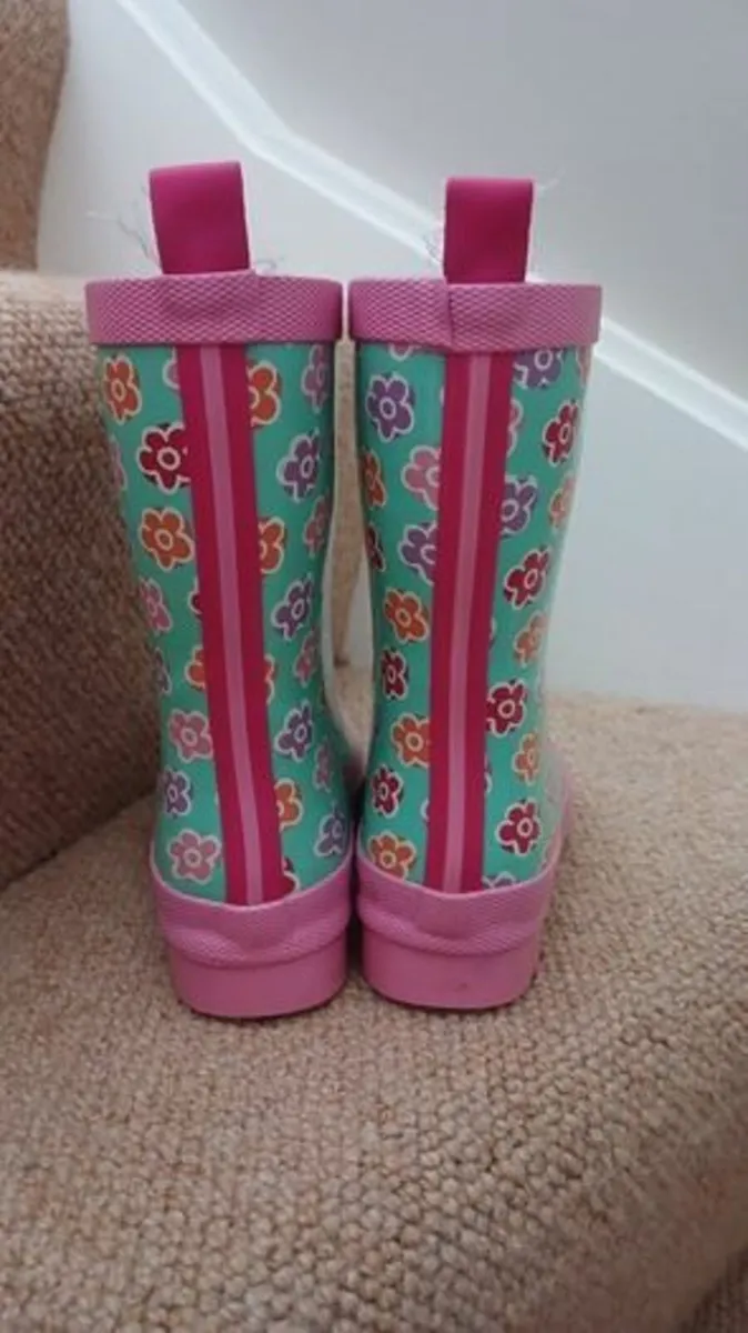 Girls Hatley Wellies UK10 - Image 3