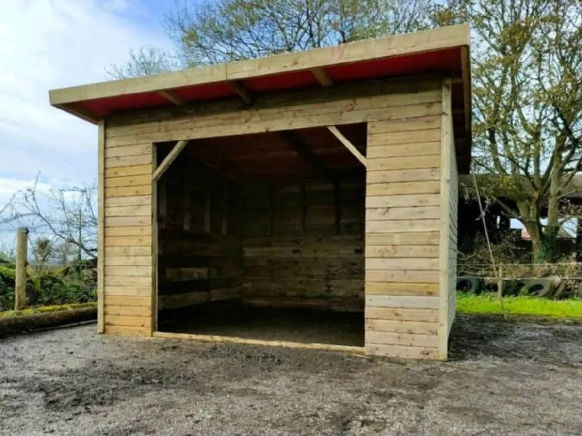 FLAT PACKED SHELTERS AND STABLES - Image 1