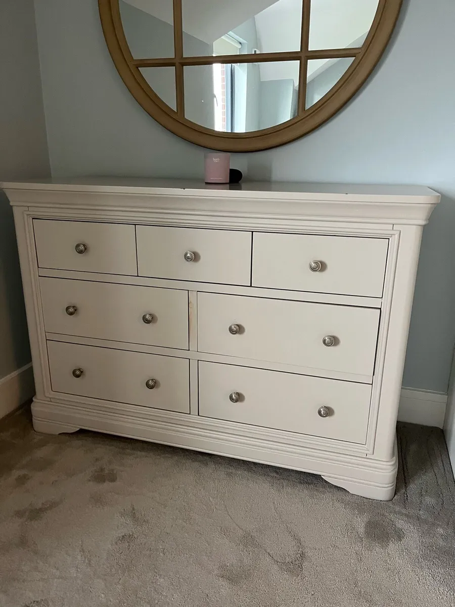 Mabel Taupe Bedside dresser