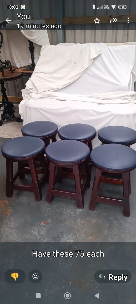 Bar pub furniture stools tables - Image 4