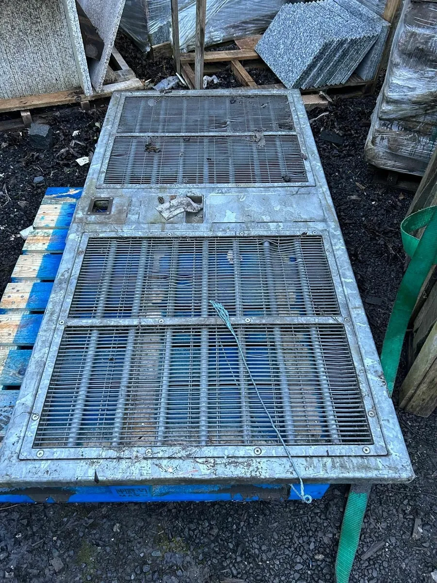 Heavy  Galvanised Security Gate - Image 1