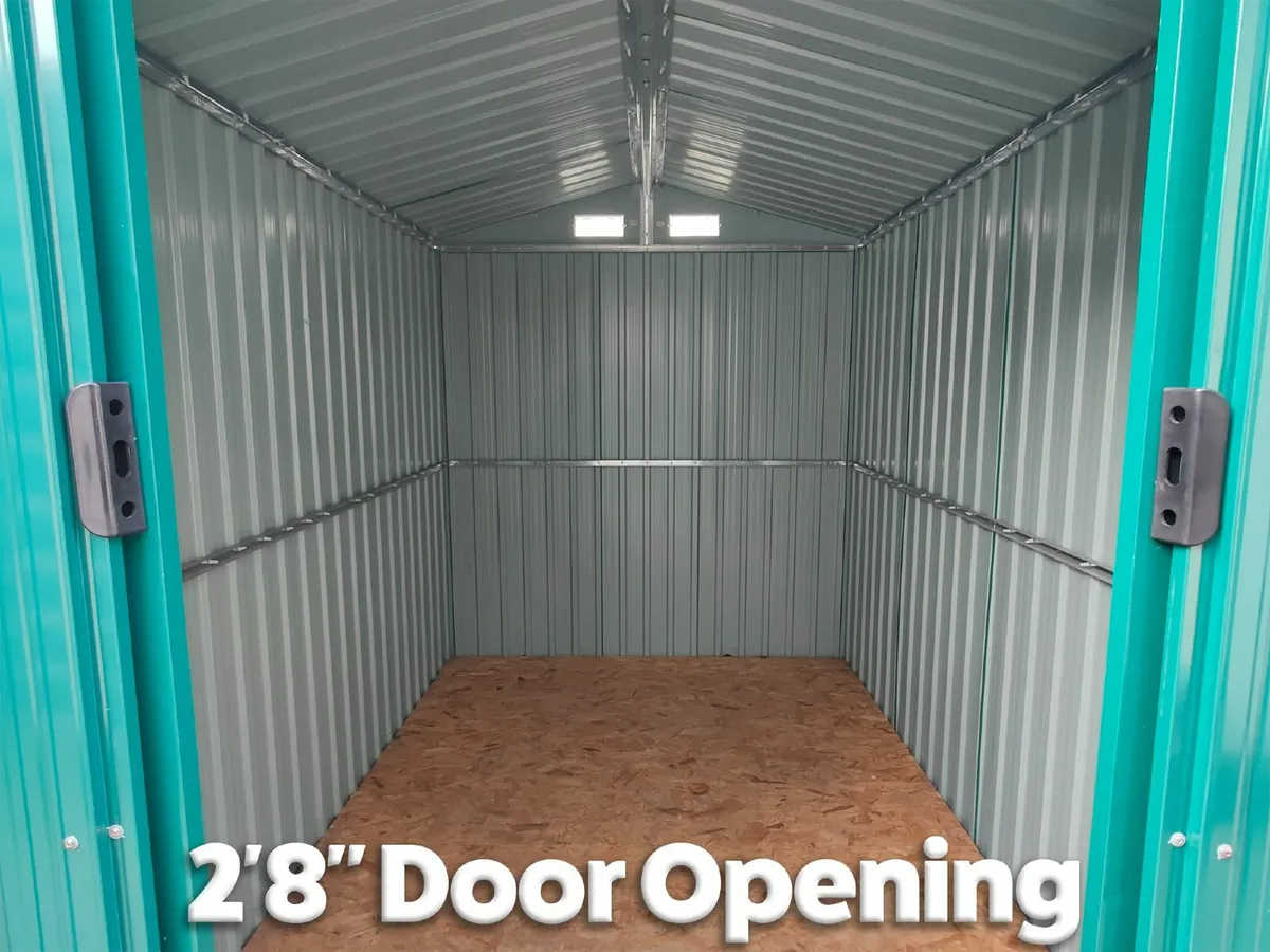 8ft x 6ft Classic Steel Shed - Image 2