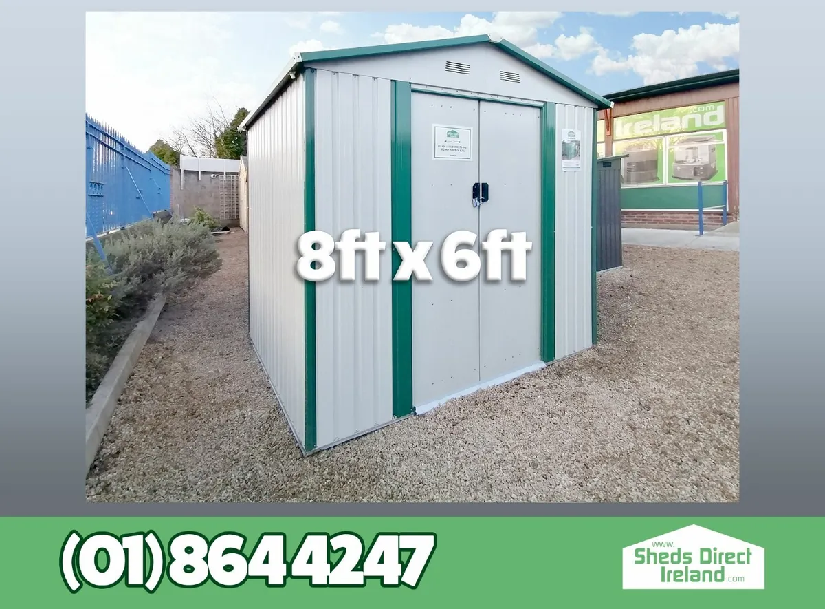 8ft x 6ft Classic Steel Shed - Image 4