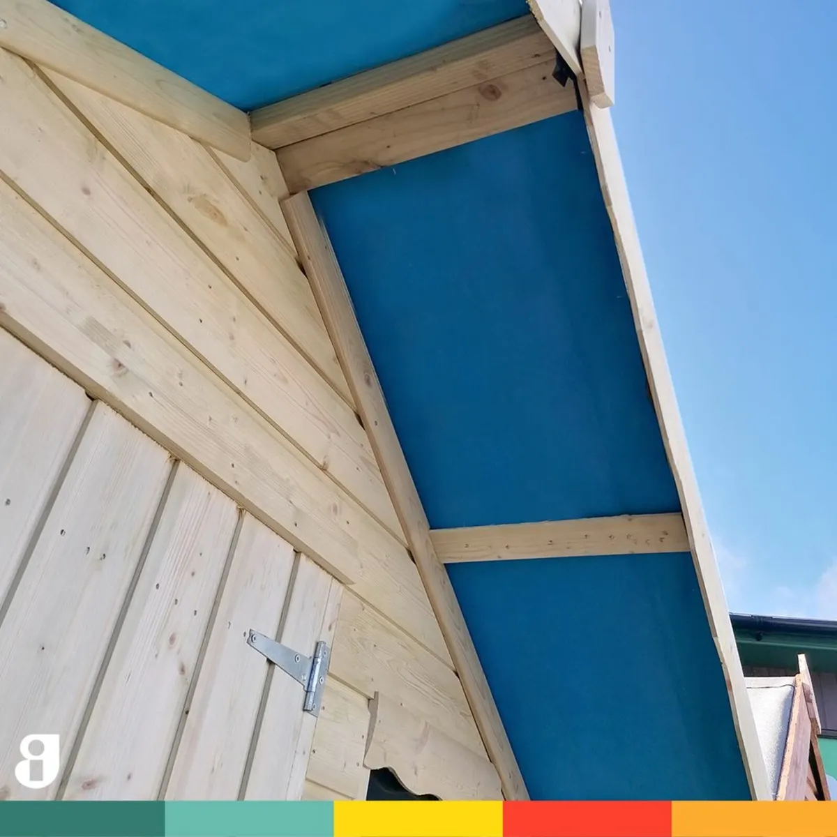 Wooden Overhang Shed - Image 4