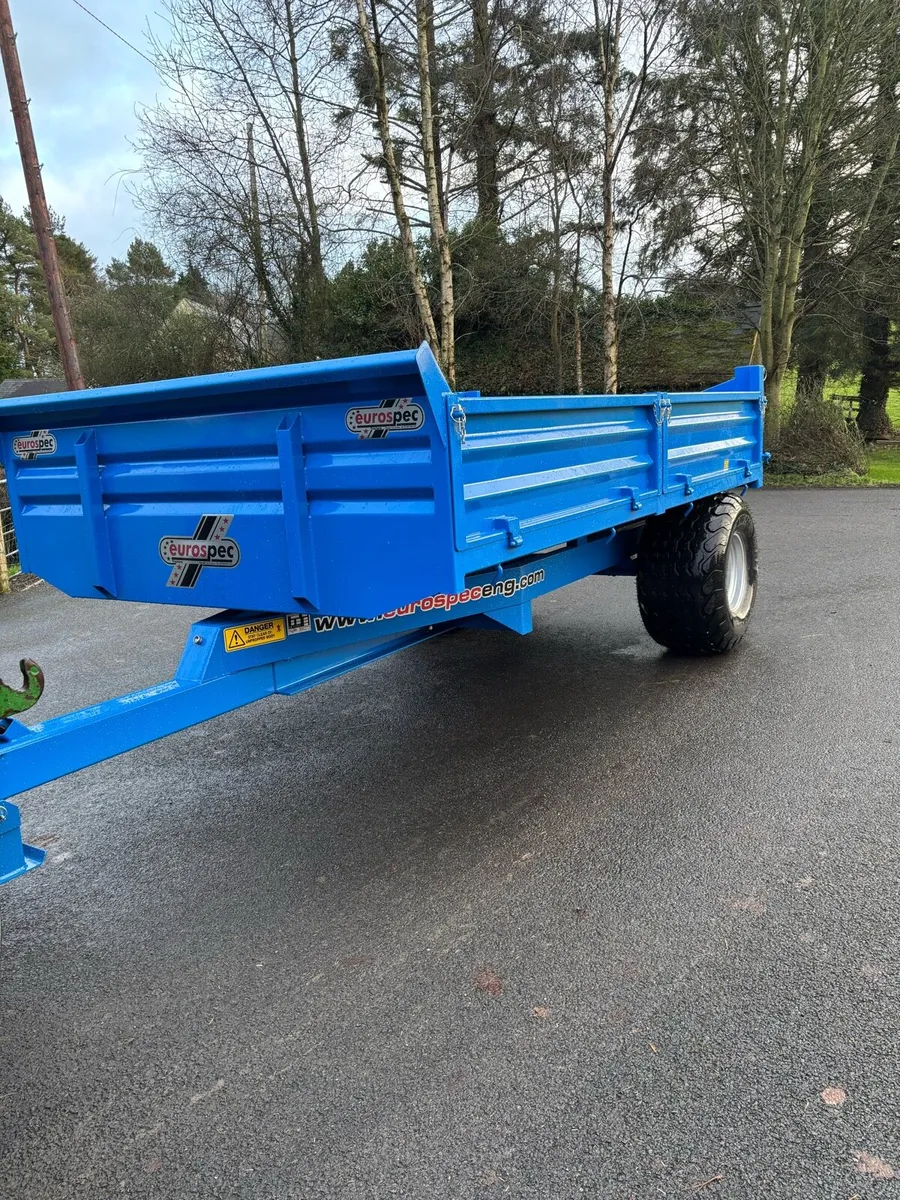 Eurospec 12x7 tipping trailer - Image 1
