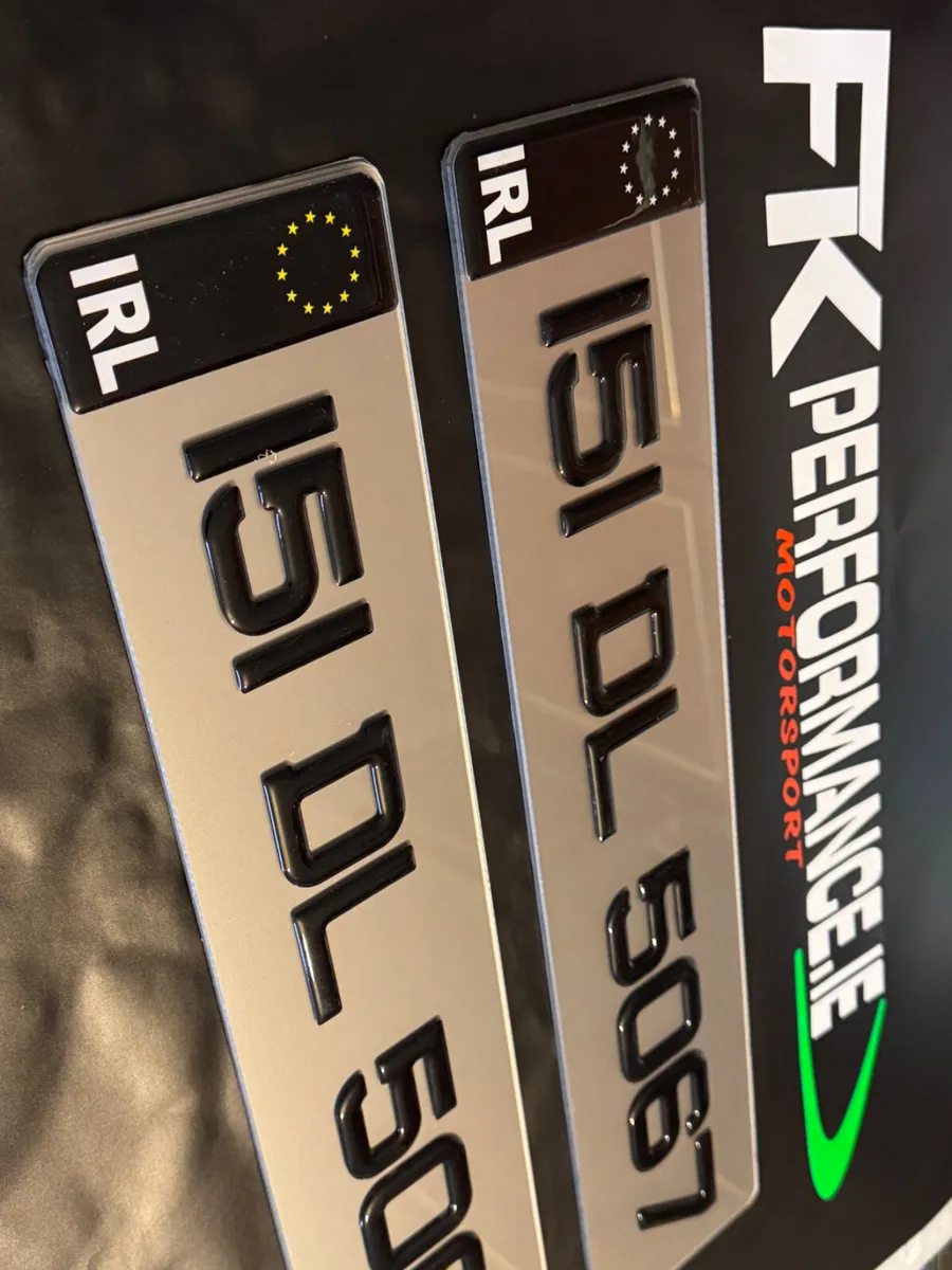 Tinted gel number plates - Image 3