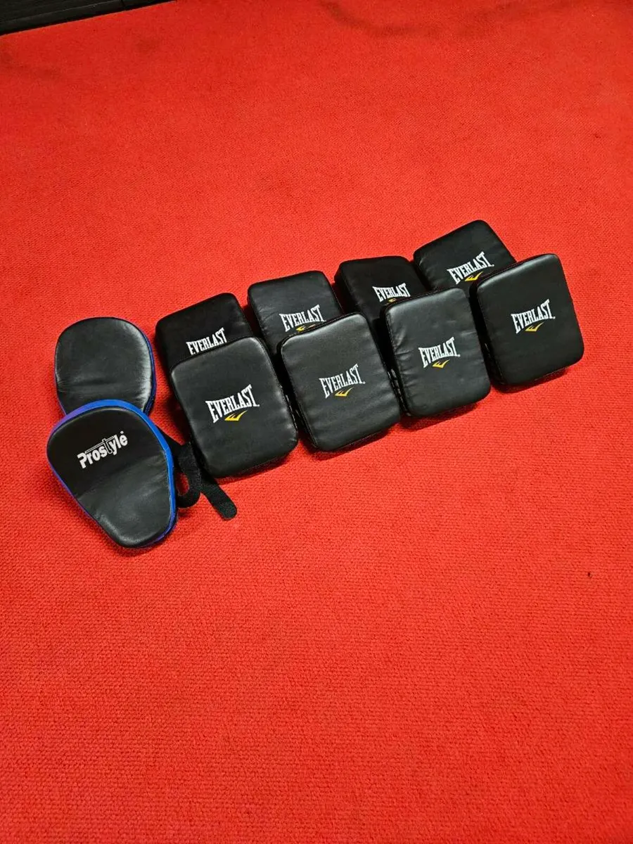 Boxing gloves, pads & brackets - Image 2