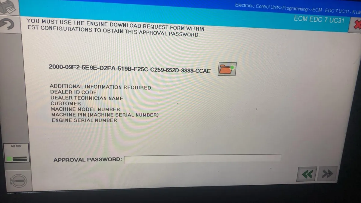 CNH DPA5 new 10 block  password  codes generated - Image 4