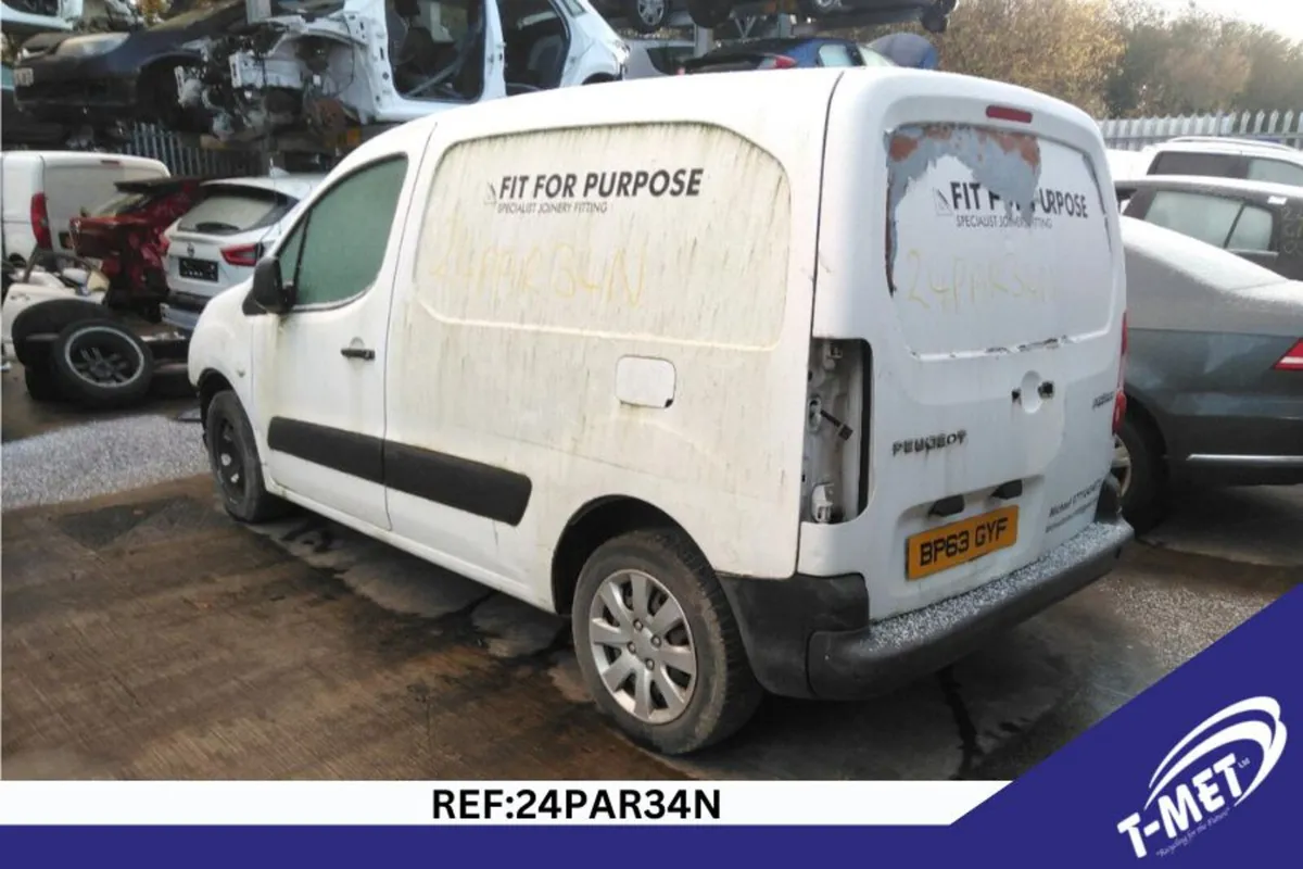 2014 PEUGEOT PARTNER BREAKING FOR PARTS - Image 2