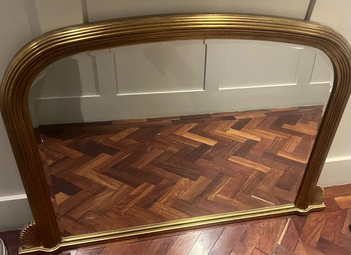 Gold Gilt Mirror - Image 1