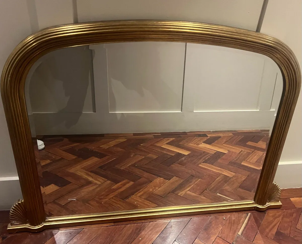 Gold Gilt Mirror - Image 2