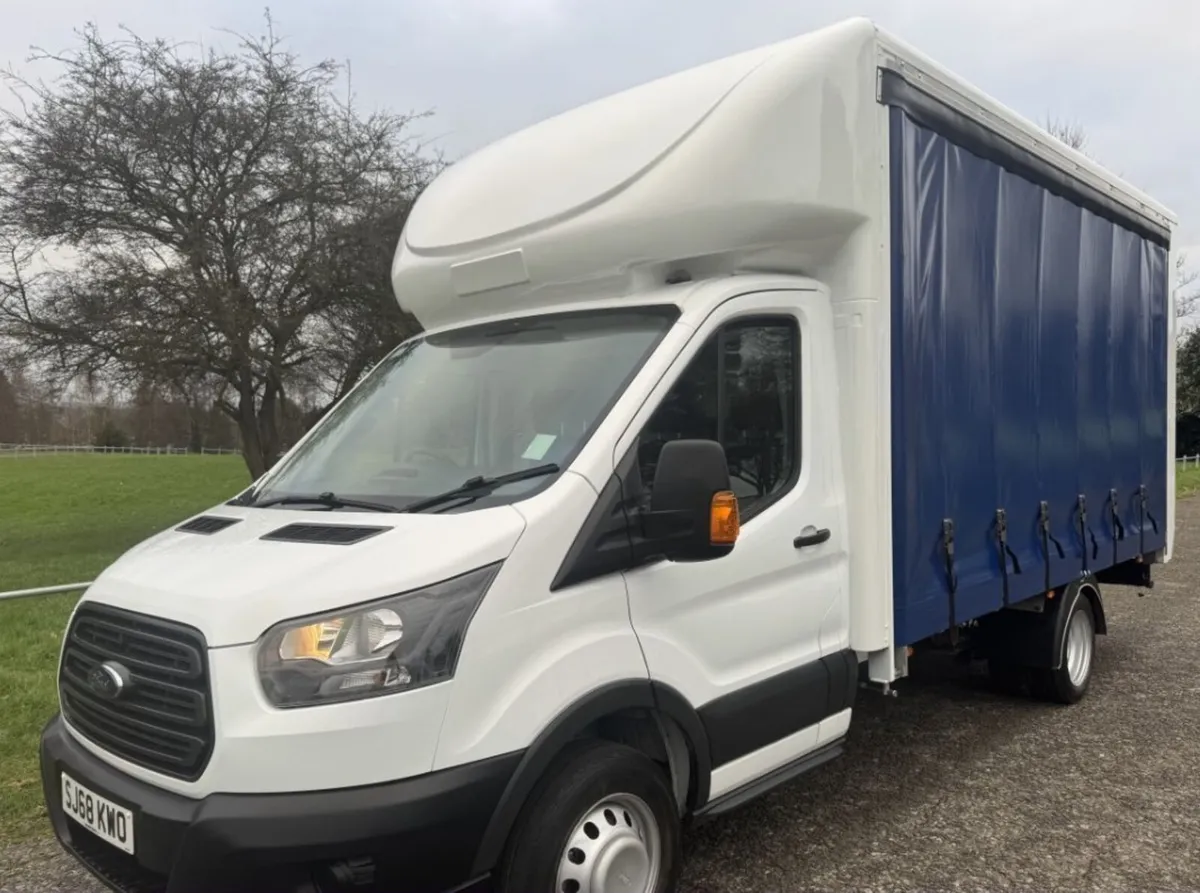 2018 Ford Transit 2.0 350 Lwb 4m. Curtainside - Image 1