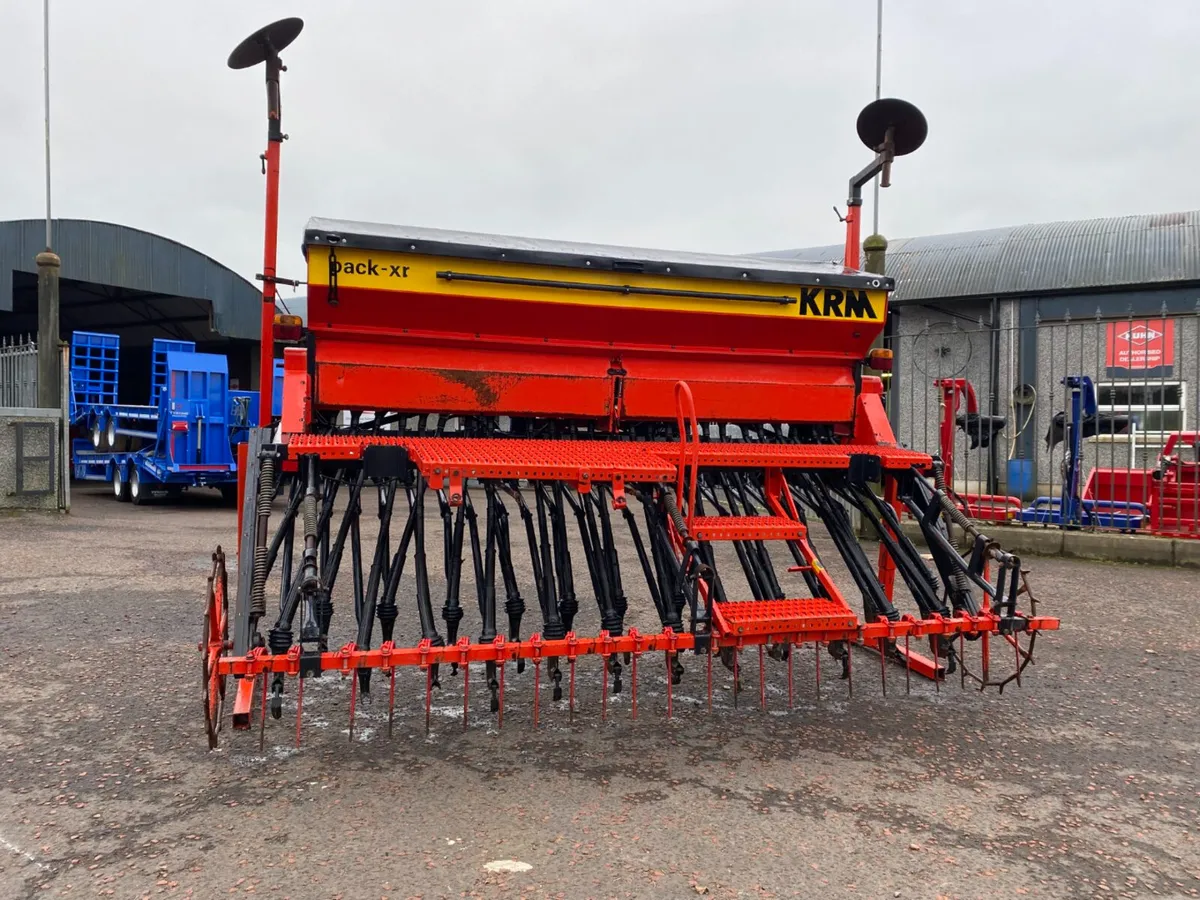 KRM Pack XR Integrated Seed Drill - Image 1