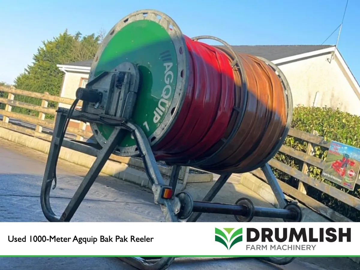 Used 1000-Meter Agquip Slurry Bak Pak Reeler - Image 2